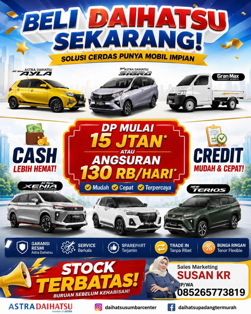 Dp Mulai 15 Jta Aja Mobil Bawa Pulang